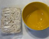 レンチン簡単♪釜玉うどん作り方3写真