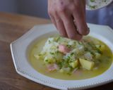 鮭と野菜の酒粕スープ作り方6写真