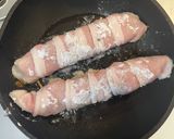 豚肉ぐるぐるチーズ野菜巻き作り方7写真