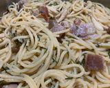 Bacon Shimeji Pasta作り方12写真