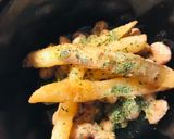 毎日の納豆●フライドポテト添え作り方1写真