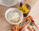 爆速2分♪簡単ランチ♪レンジで卵炒飯♪作り方1写真