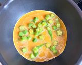 オクラたっぷり和風スクランブルエッグ作り方4写真