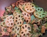 簡単★牛肉とれんこんのポン酢炒め作り方3写真