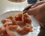 鶏胸肉とマカロニのチーズトマト煮作り方1写真