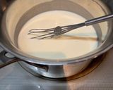 すくってたべるミルク餅＊ブルーベリーレアチーズ風作り方3写真