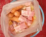 レンジで10分★野菜たっぷりポトフ作り方5写真