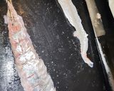 鯵のタタキ(猫様と人間用)作り方3写真