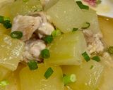 冬瓜と鶏もも肉のスープ煮込み♪作り方8写真