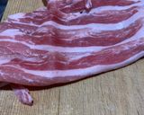 豚バラとレタスのチャーハン作り方1写真