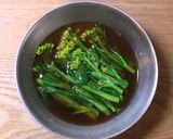 天然だしパックで作る 菜の花からしお浸し作り方4写真
