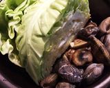 キャベツとあさりの酢醤油蒸し作り方1写真