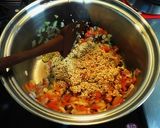 簡単キヌア料理☆野菜のクリーム煮作り方5写真