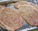 焼きパン粉で！揚げない生姜焼きとんかつ作り方3写真
