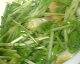 とっても簡単　水菜とちくわのサラダ作り方1写真