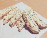 簡単!抹茶とホワイトチョコのビスコッティ作り方13写真