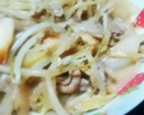 節約✻簡単 もやしの生姜マヨ醤油炒め作り方17写真