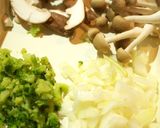 激ウマ*ブロッコリーときのこの豆乳スープ作り方1写真