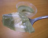豆乳と青汁のヘルシー☆しましまゼリー作り方6写真