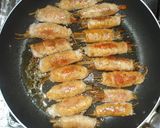 簡単！きんぴらごぼうのリメイク肉巻き♪作り方8写真