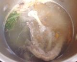 鶏ガラ、手羽元の骨で鶏ガラスープ♡作り方3写真