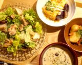激ウマ*ブロッコリーときのこの豆乳スープ作り方7写真