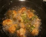 菜の花と鶏肉のフリッター作り方6写真