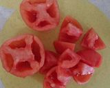 ふんわり卵のトマトスープ作り方1写真