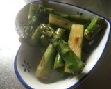 超簡単もう一品の・焼くだけアスパラガス作り方3写真