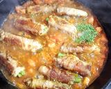 さやいんげん肉巻きチャービルトマト煮込み作り方9写真
