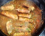 さやいんげん肉巻きチャービルトマト煮込み作り方10写真