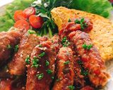 さやいんげん肉巻きチャービルトマト煮込み作り方11写真