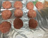 牛割り増しハンバーグ作り方3写真