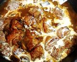 鶏肉の酒粕クリーム煮込み作り方8写真