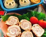 お弁当にも☆しっとり油揚げの豚肉巻き作り方9写真