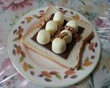 食パンでデザートピザ作り方1写真