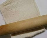 簡単朝食!!食パンでくるくるたまごロール作り方2写真