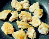 鶏肉となすの梅おろし煮作り方2写真