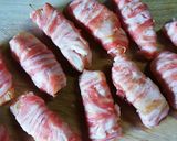 少量の豚こま肉で★ポテト肉巻きの照り焼き作り方3写真