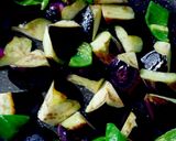 鶏肉となすの梅おろし煮作り方3写真