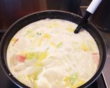 中華風ミルクスープ作り方3写真
