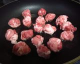 小じゃがいもと豚こまのコロコロ味噌炒め作り方5写真