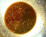 唐揚げと水菜の甘辛和え作り方4写真