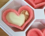 子供と作る♪簡単♡ハートのチョコタルト♡作り方2写真