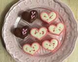 子供と作る♪簡単♡ハートのチョコタルト♡作り方4写真