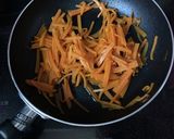 冷凍OK！お弁当おかずに！人参きんぴら〜作り方3写真