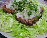 揚げ豚ロースのあっさりおろしのせ作り方5写真