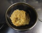 簡単キヌア料理☆野菜ジュースdeスープ作り方1写真