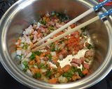 簡単キヌア料理☆野菜ジュースdeスープ作り方2写真