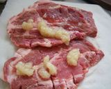 豚肉の塩こうじ漬け焼き作り方1写真